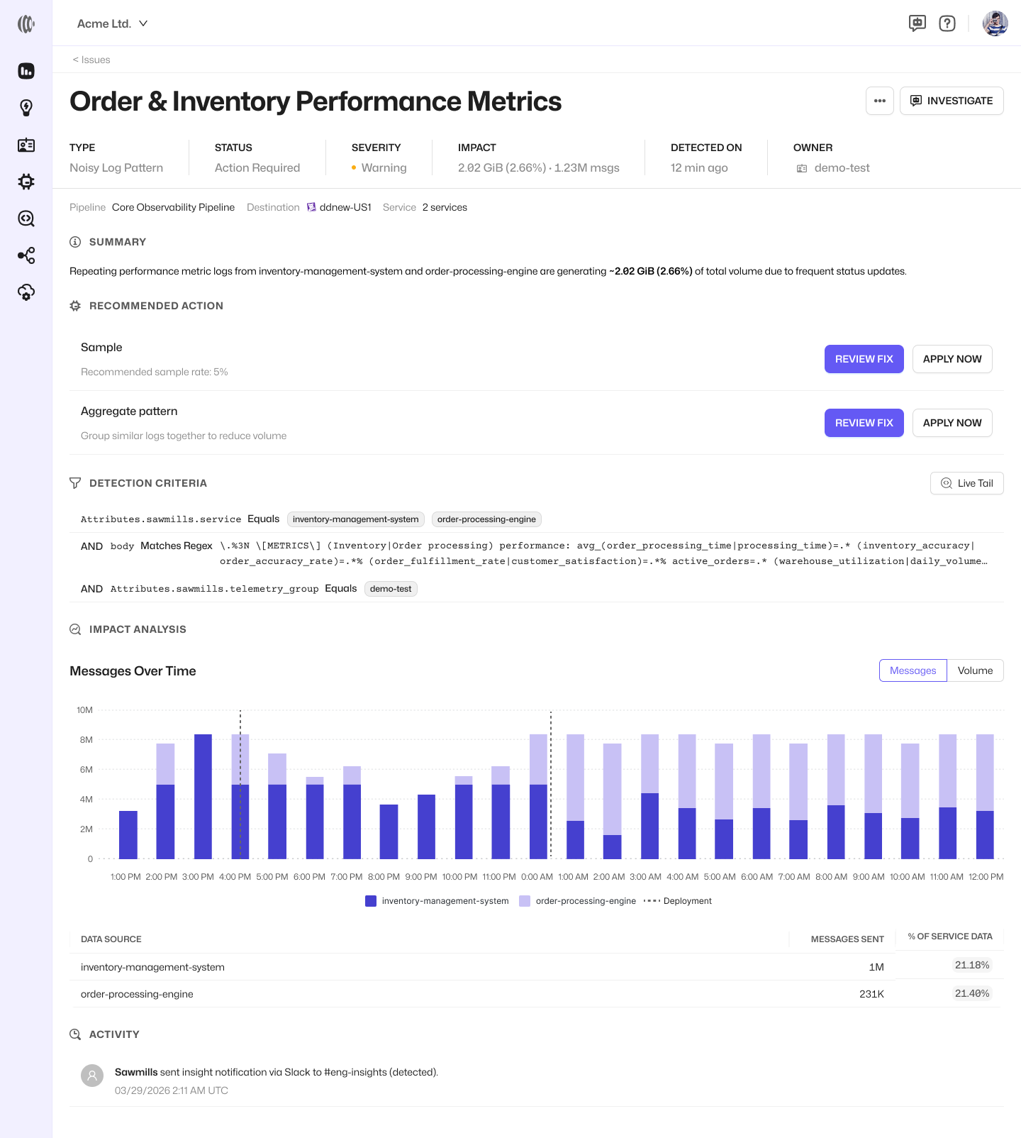 AI-Agent Command Center for Observability Platform project image 5